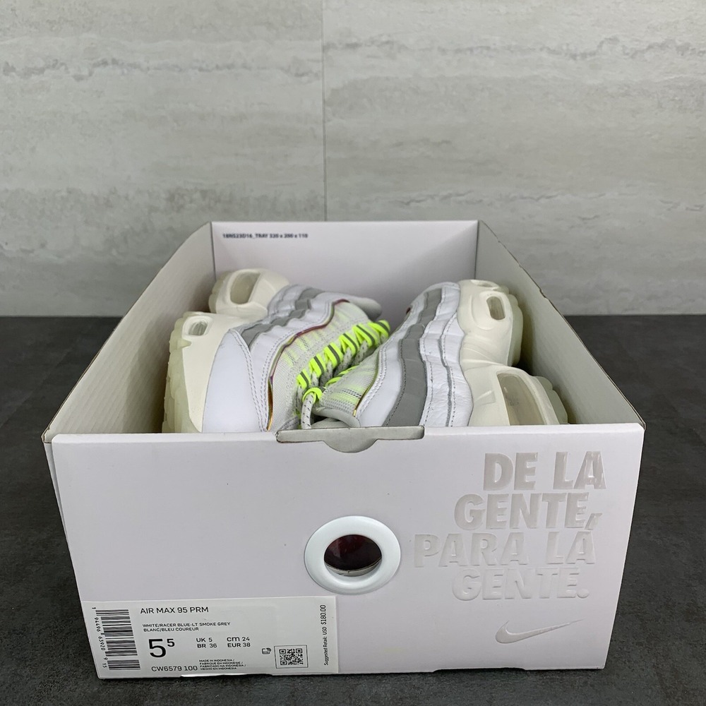 Nike Air Max 95 PRM 'De Lo Mio' Dominica No Box Lid Mens 5.5 / Women's 7 - Picture 8 of 9